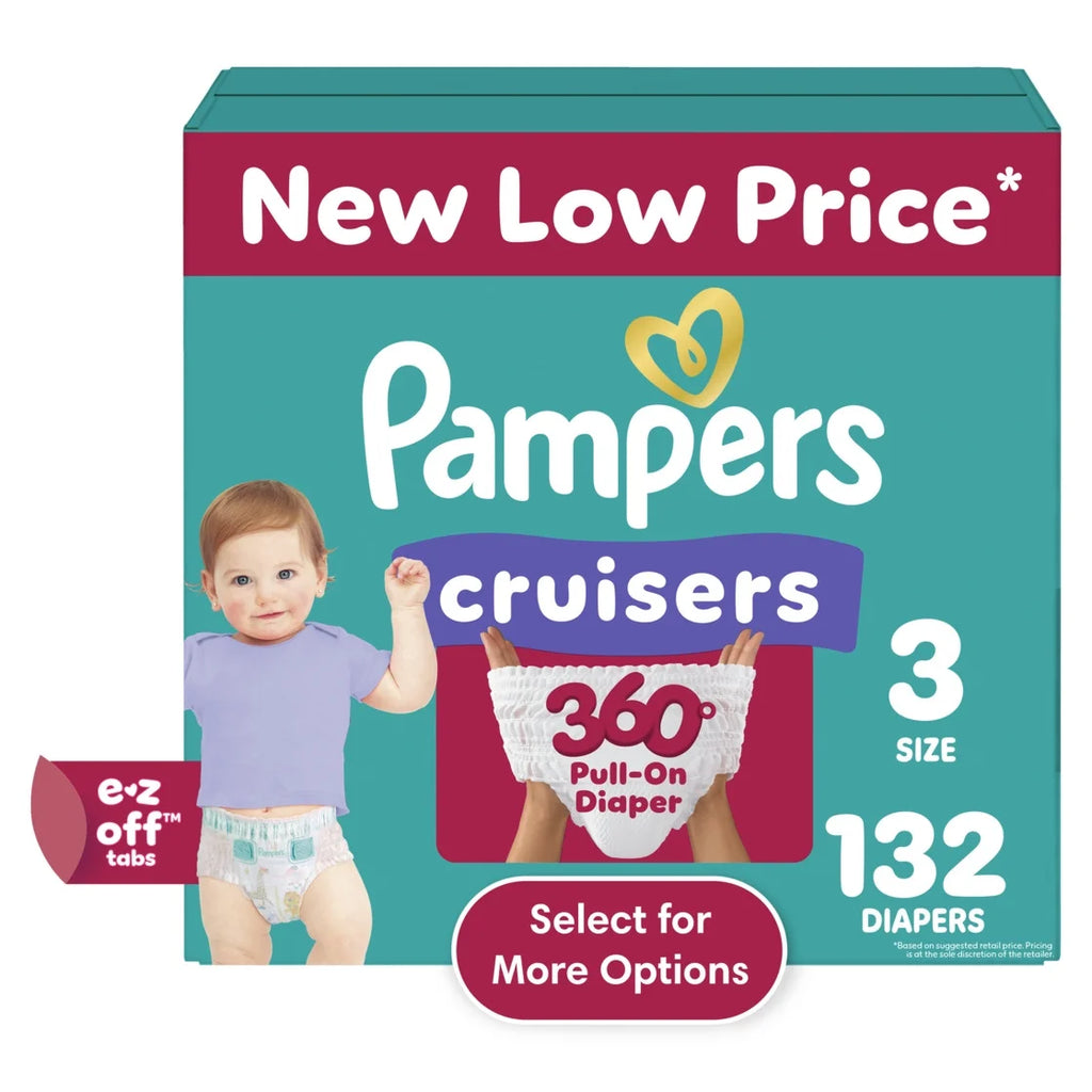Pampers Cruisers 360 Baby Diapers Size 3