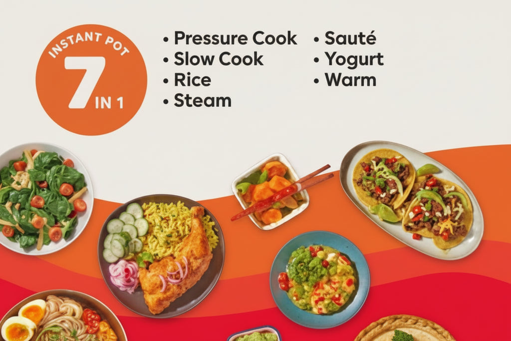 Instant Pot 6Qt DUO 7-in-1 Multi-Cooker, Pressure Cook, Slow Cook, & more, Stainless Steel