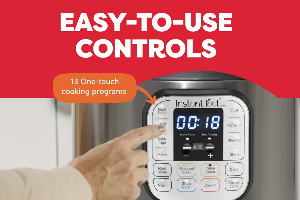 Instant Pot 6Qt DUO 7-in-1 Multi-Cooker, Pressure Cook, Slow Cook, & more, Stainless Steel