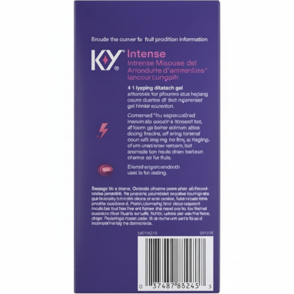 K-Y Intense Stimulates And Intensifies Pleasure Gel, 0.34 Oz..