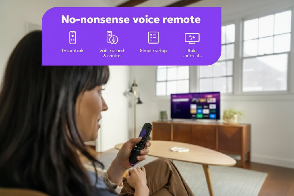 Roku Streaming Stick 4K - HDR & Dolby Vision Roku Streaming Device for TV with Voice Remote & Long-Range Wi-Fi - Free & Live TV